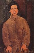 Amedeo Modigliani Portrait of Chaim Souting oil on canvas